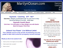 Tablet Screenshot of marilynocean.com